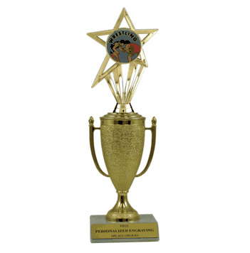 Achievement Cup & Insert Trophy - Wrestling - Click to enlarge