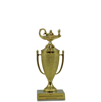 Achievement Cup Trophy - Academic Lamp - Click to enlarge