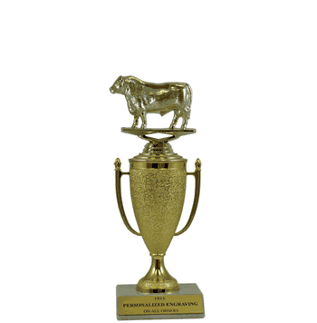 Achievement Cup Trophy - Bull Figure - Click to enlarge