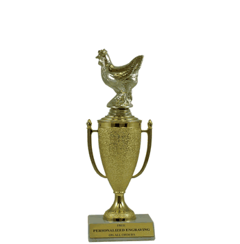Achievement Cup Trophy - Chicken Figure - Click to enlarge