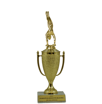 Achievement Cup Trophy - Gymnastics Figure - Click to enlarge