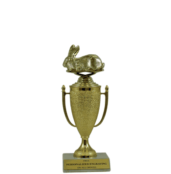 Achievement Cup Trophy - Rabbit - Click to enlarge