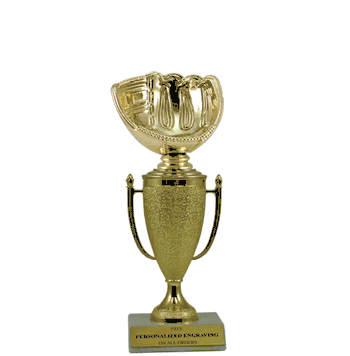 Achievement Cup Trophy - Softball Glove - Click to enlarge