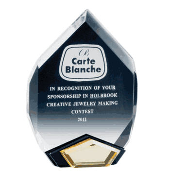 Acrylic Arrowhead Trophy - Click to enlarge