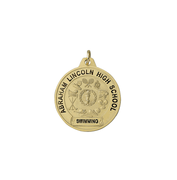 All Sport Front Imprint Medals - Click to enlarge
