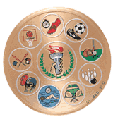 All Sports Litho Medal Insert