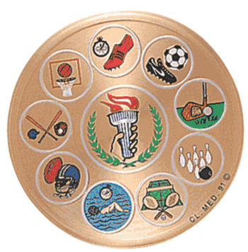 All Sports Litho Medal Insert - Click to enlarge