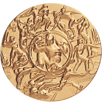 All Sports Male Litho Medal Insert - Click to enlarge