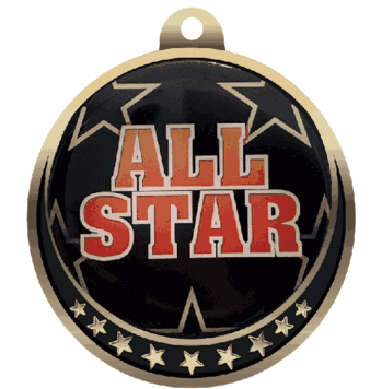 All Star Insert Medal - Click to enlarge