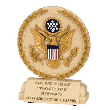 American Eagle Cast Stone Trophy - Click to enlarge