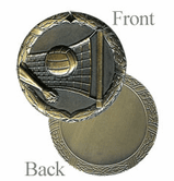 Antique Series Medals - Volleyball