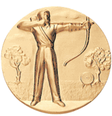 Archer Modern Male Litho Medal Insert