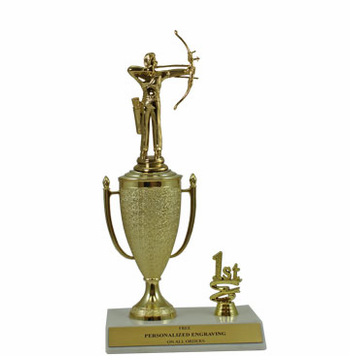 Archery 1st, 2nd and 3rd Place Award Cup Trophy - Click to enlarge