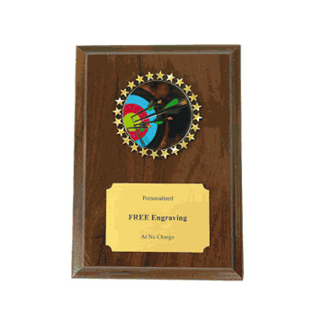 Archery Holographic Decal Plaque - Click to enlarge