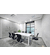 Aria Low Profile Non-Magnetic Glass Board, 4'H x 3'W, Gray - 4