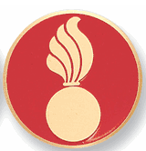 Army Ordnance Corps Medal Insert (Etched, 515049)