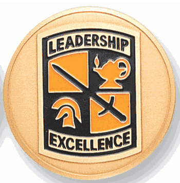 Army ROTC Medal Insert (Etched) - Click to enlarge
