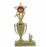 Art 1st, 2nd and 3rd Place Award Cup Trophy with Insert