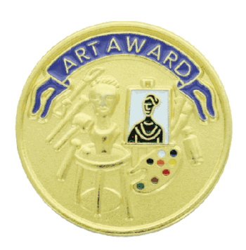 Art Lapel Pin (BR Series) - Click to enlarge