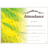 Attendance Certificates