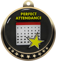 Perfect Attendance Medals