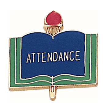 Attendance Pins - Click to enlarge