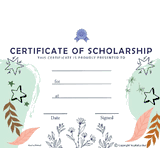 Award of Scholarship