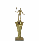 Badminton Star Column Trophy