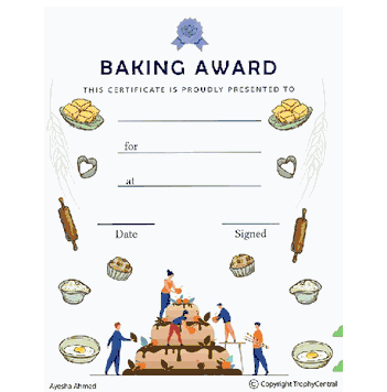 Baking Free Template - Click to enlarge