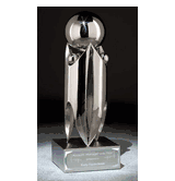 "Balance" Stainless Leadership Teamwork Award