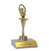 Ballet Participation Trophy with Marble Base