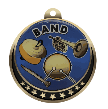 Band Insert Medal - Click to enlarge