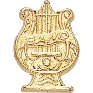 Band - Gold Chenille Letter Pins Online