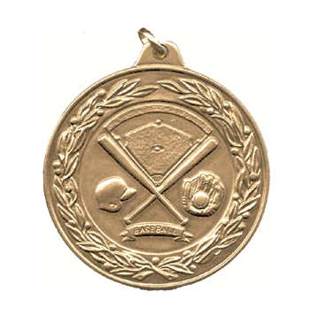 2 Inch Olympic-Style Baseball Medal - Click to enlarge