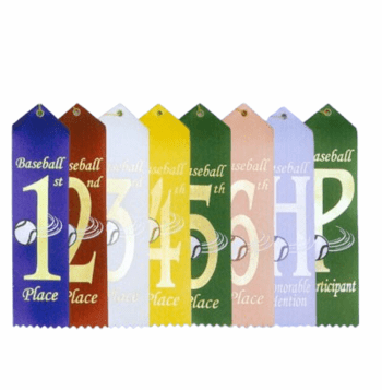 Baseball Award Ribbons - Click to enlarge