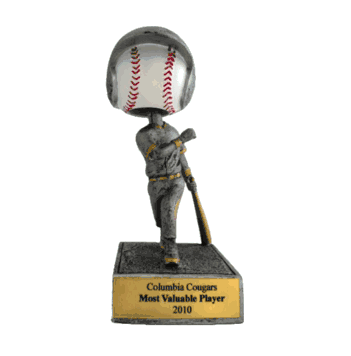 Baseball Bobble Head Trophy - Click to enlarge