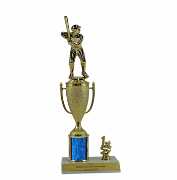Elite Baseball 1st, 2nd and 3rd Place Award Cup & Column Trophy - Click to enlarge
