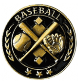Baseball Design Lapel Pin