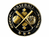 Baseball Design Lapel Pin