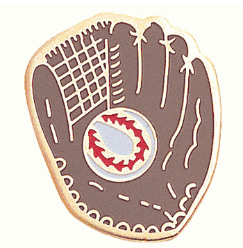 Baseball Glove Pin - Click to enlarge