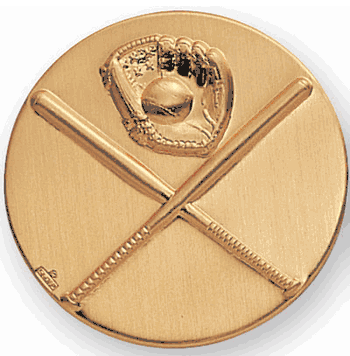 Baseball Litho Medal Insert - Click to enlarge