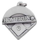 Baseball Pewter Keychains