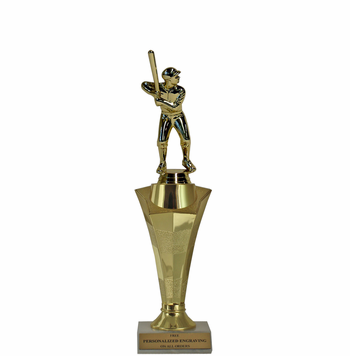 Baseball Star Column Trophy - Click to enlarge