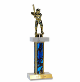 Baseball Trophy - Deluxe Double Platform - Multiple Sizes