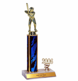 Baseball Trophy with Year Indicator