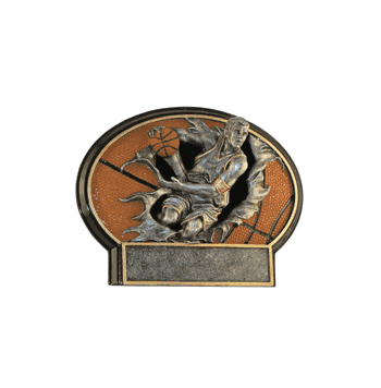 Boy's Burst-Thru Series Basketball Trophy - Click to enlarge