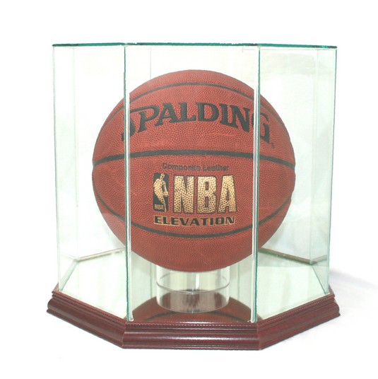Basketball Display Case (Glass) TrophyCentral