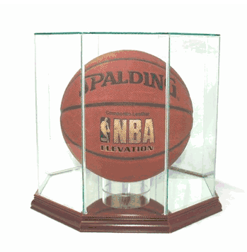 Basketball Display Case (Glass) - Click to enlarge