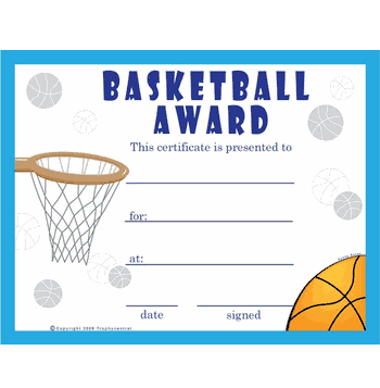 Basketball Free Template - Click to enlarge