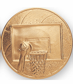 Basketball Insert Medals